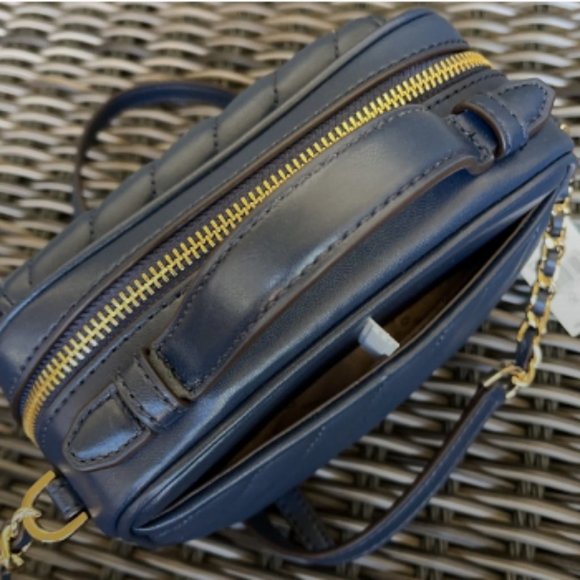 Michael Kors Small Rose Top Handle Leather Satchel - Picture 15 of 16